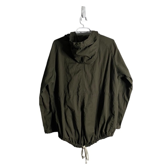 Warehouse One Women's Military Green Full Zip Lightweight Jacket - Picture 9 of 10